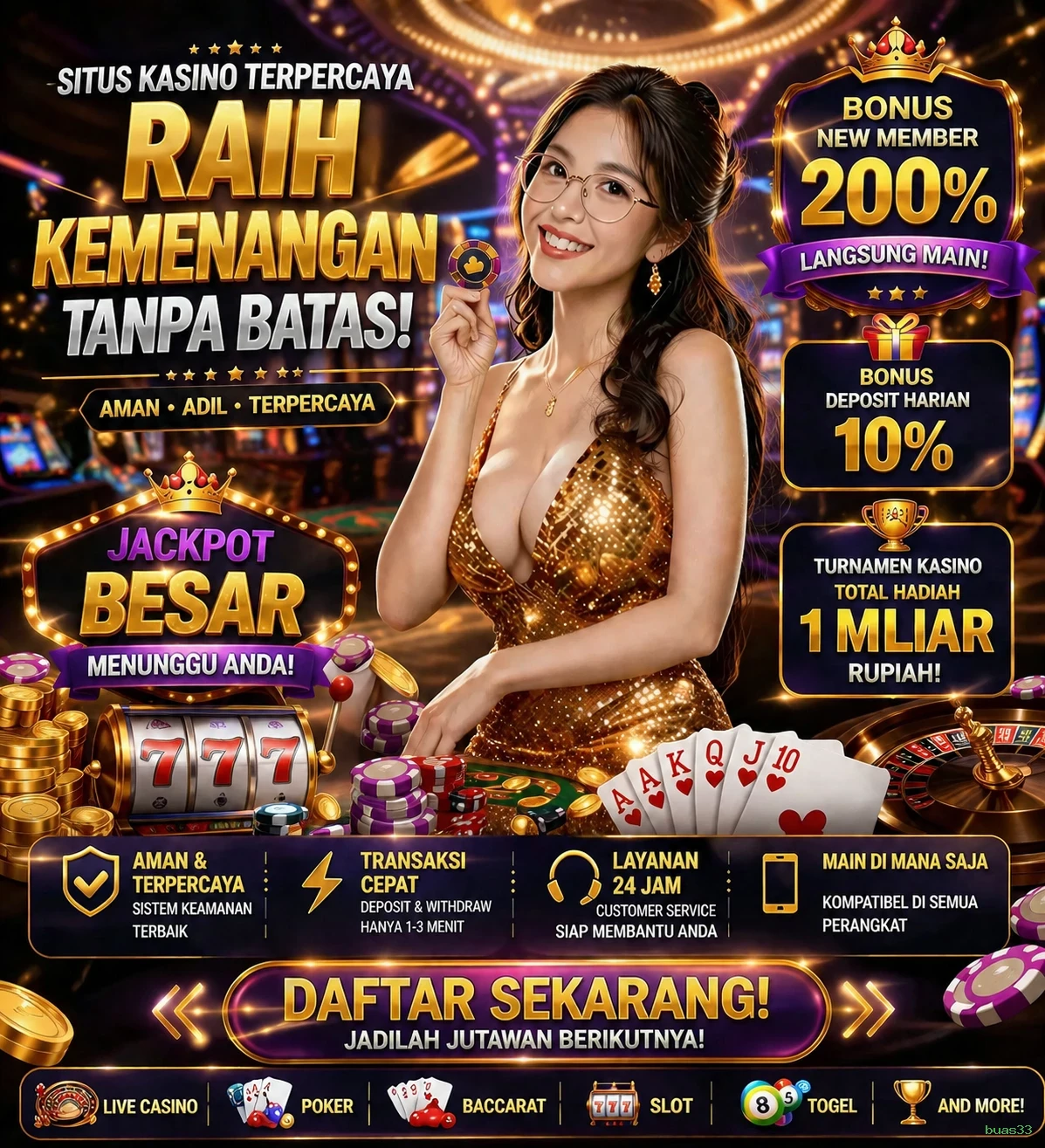 Kelebihan dan Kekurangan Bermain di buas33